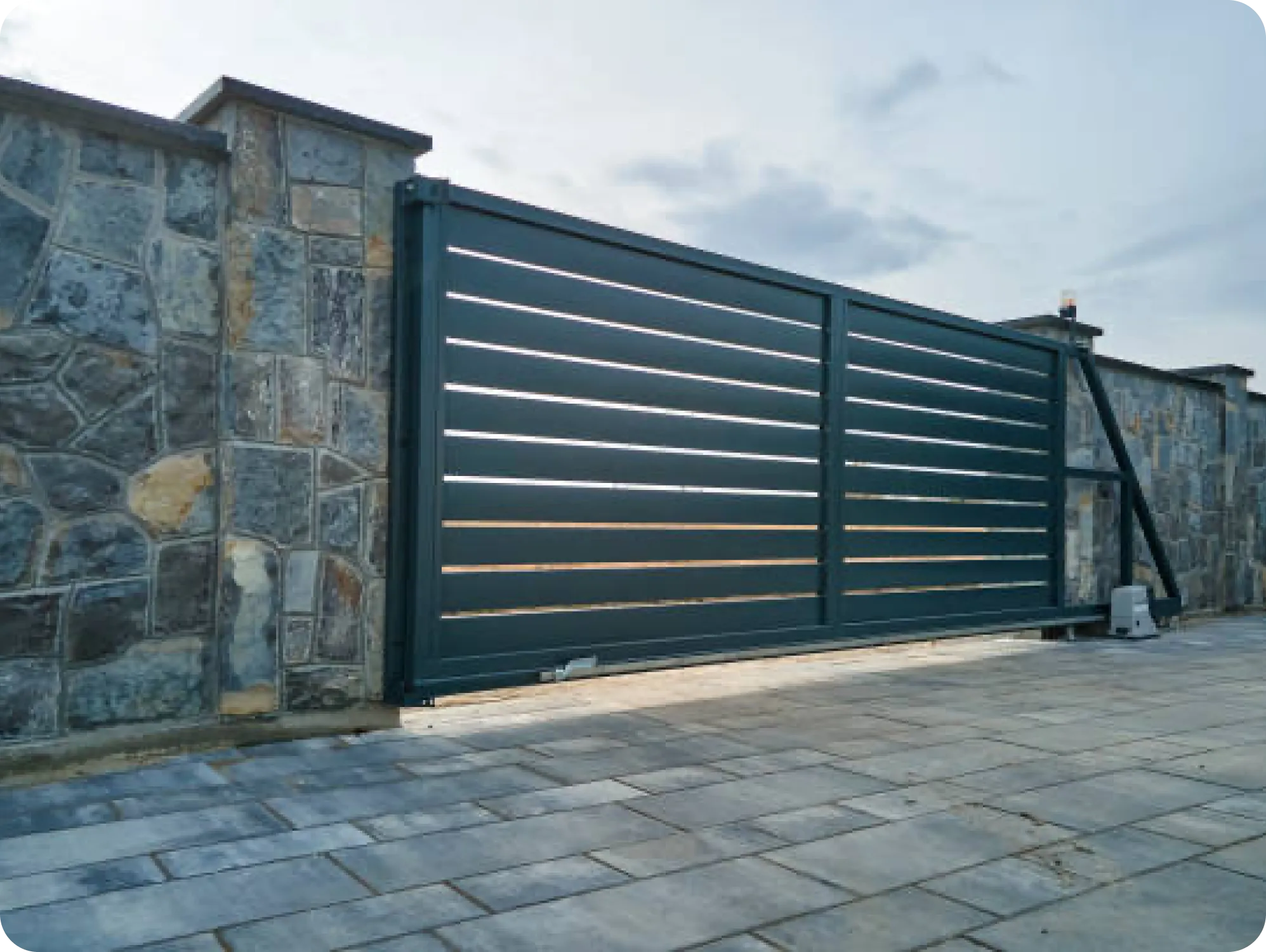 commercial electric driveway gates