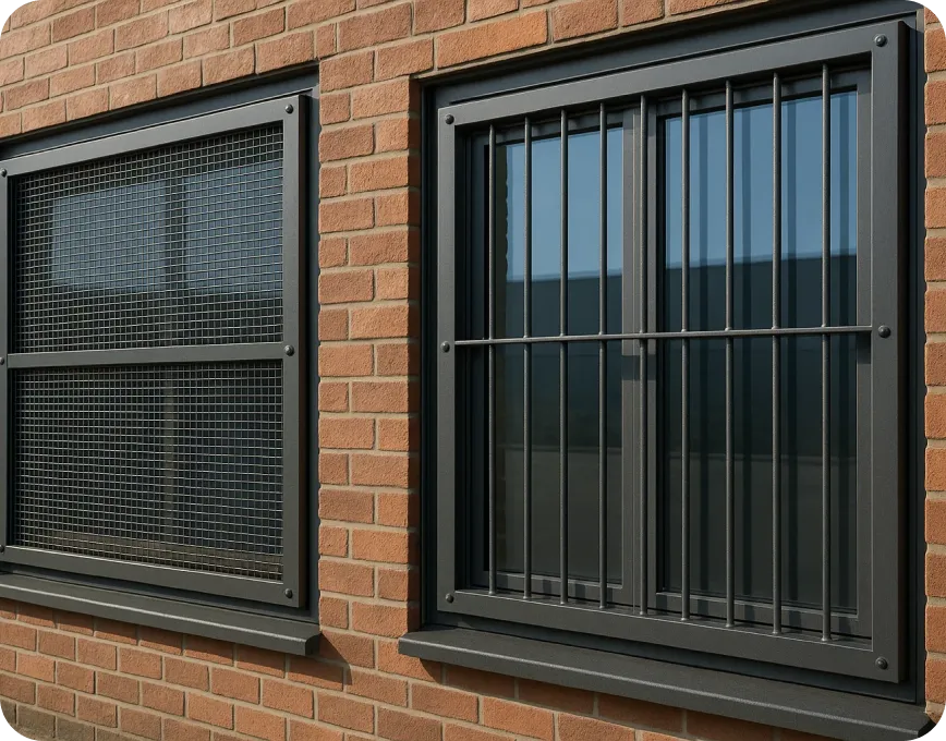 bespoke mesh bar grilles