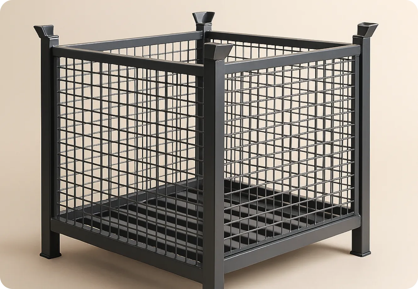 durable stillages and cages