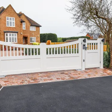 electric swing driveway gates