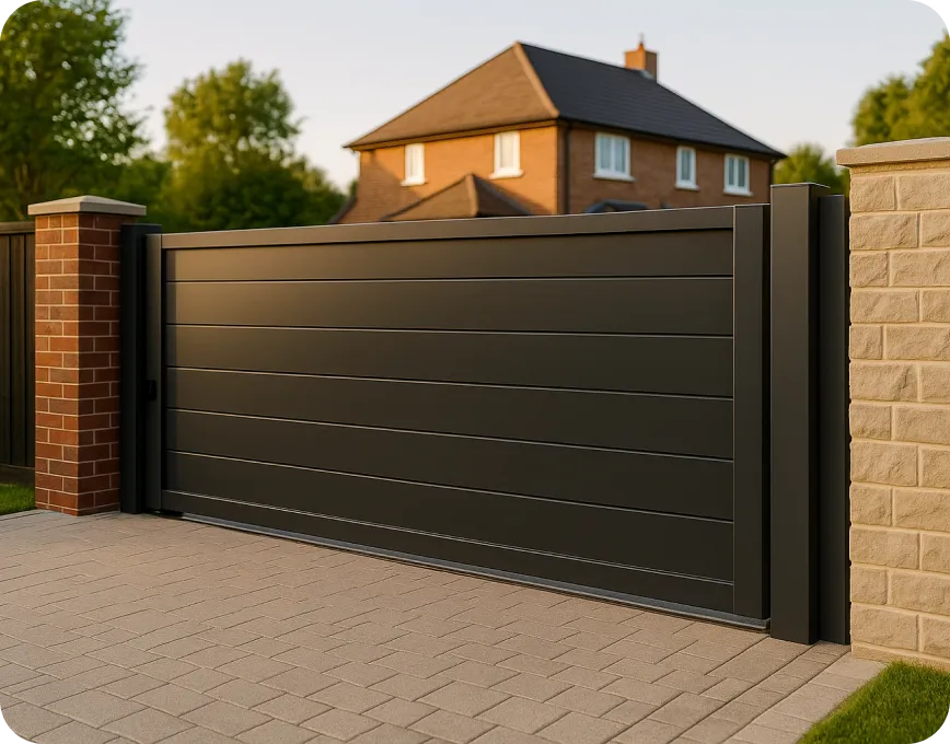 premium electric sliding driveway gates